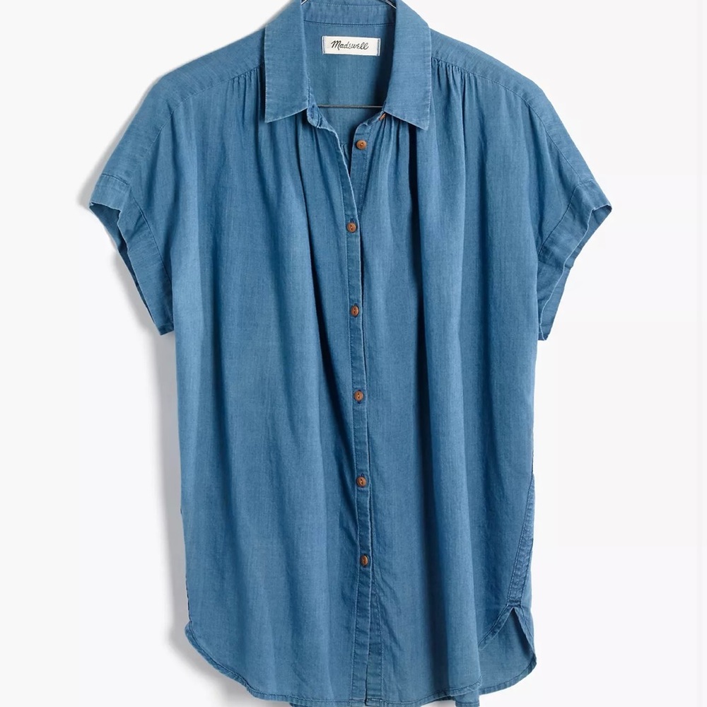 Madewell, Central Shirt in Bright Indigo